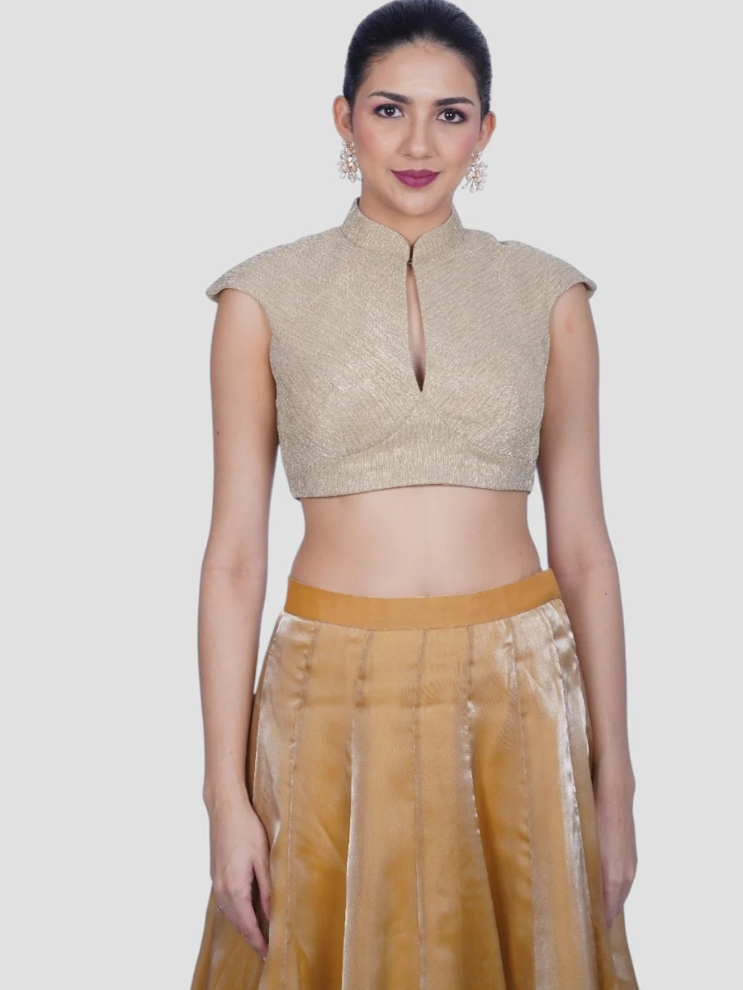 All Gold Crush Amazing Alia Saree Blouse