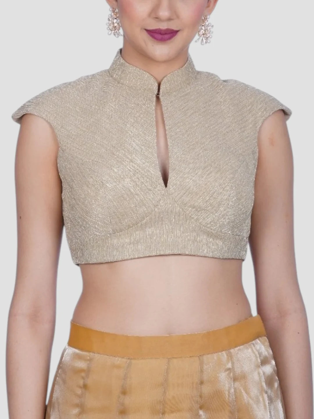 All Gold Crush Amazing Alia Saree Blouse