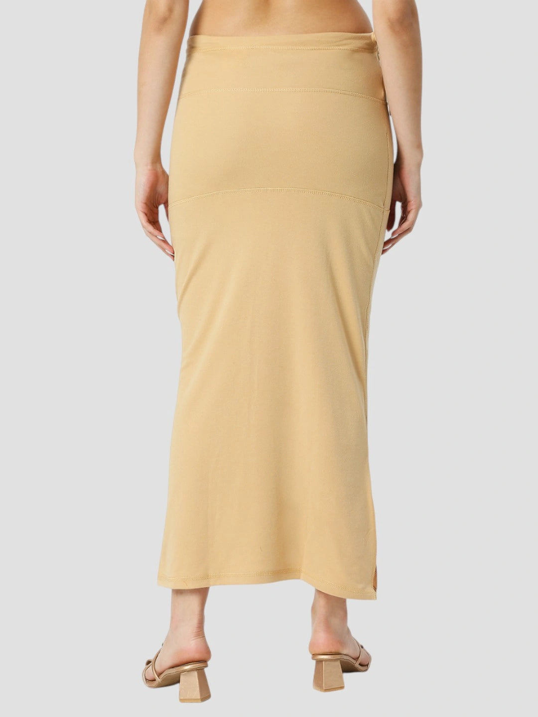 Light Brown Cotton Lycra Shapewear