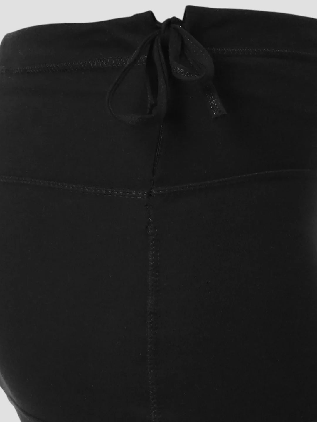 Black Cotton Stretchable Spandex Shapewear