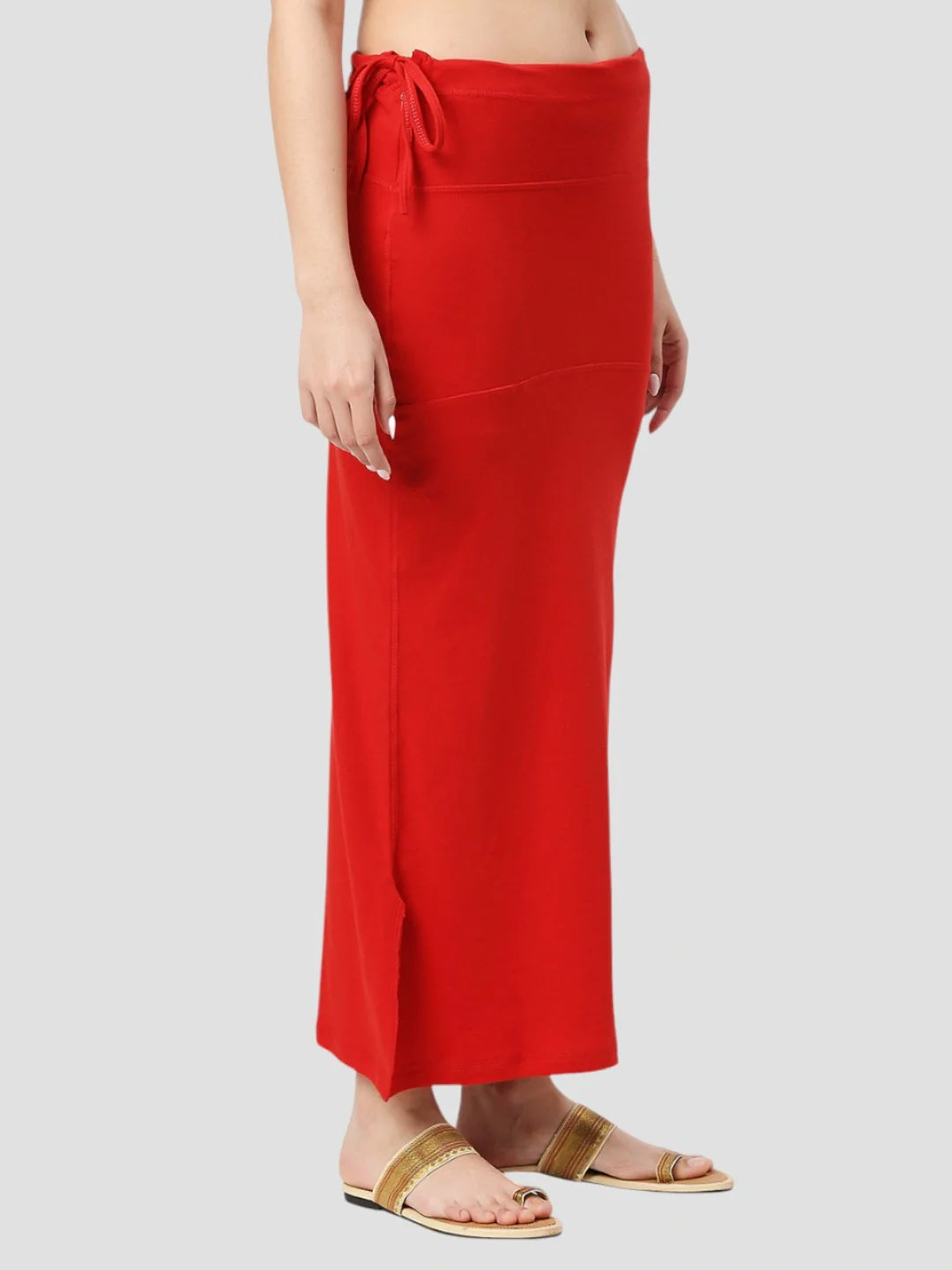 Red Cotton Stretchable Spandex Shapewear