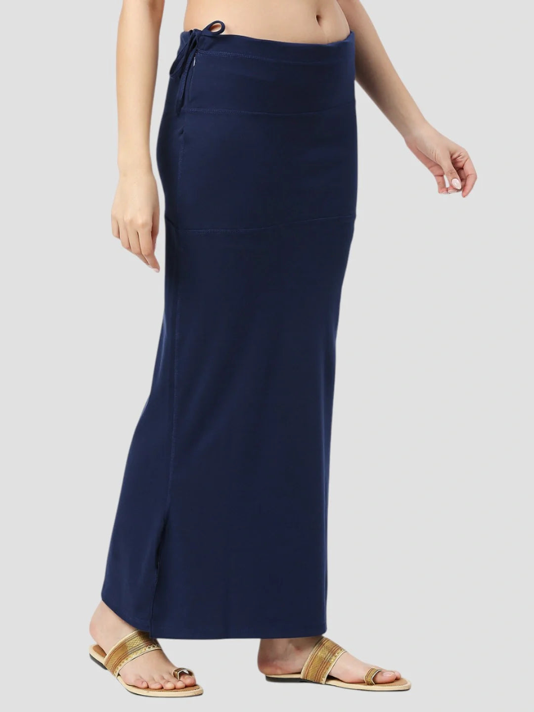 Navy Blue Cotton Stretchable Spandex Shapewear