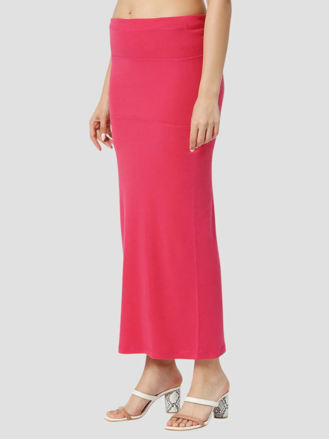 Pink Cotton Stretchable Spandex Shapewear