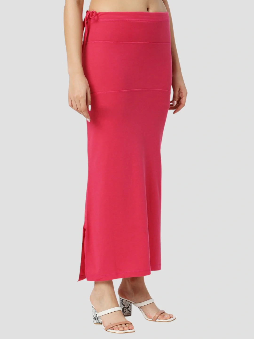 Pink Cotton Stretchable Spandex Shapewear