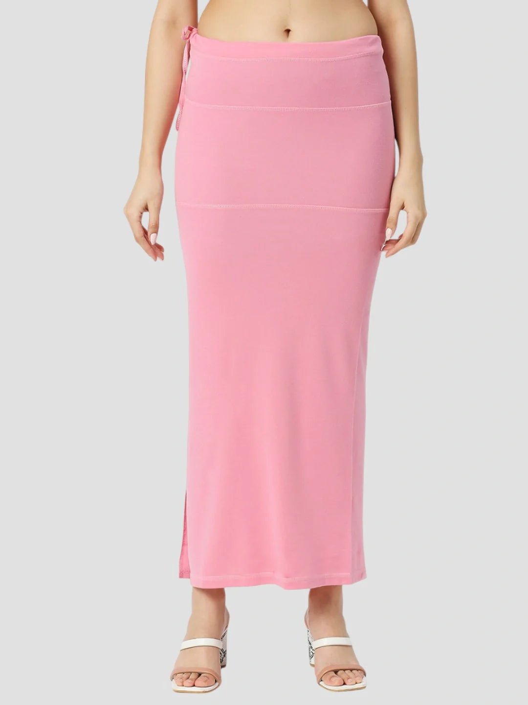 Baby Pink Cotton Stretchable Spandex Shapewear