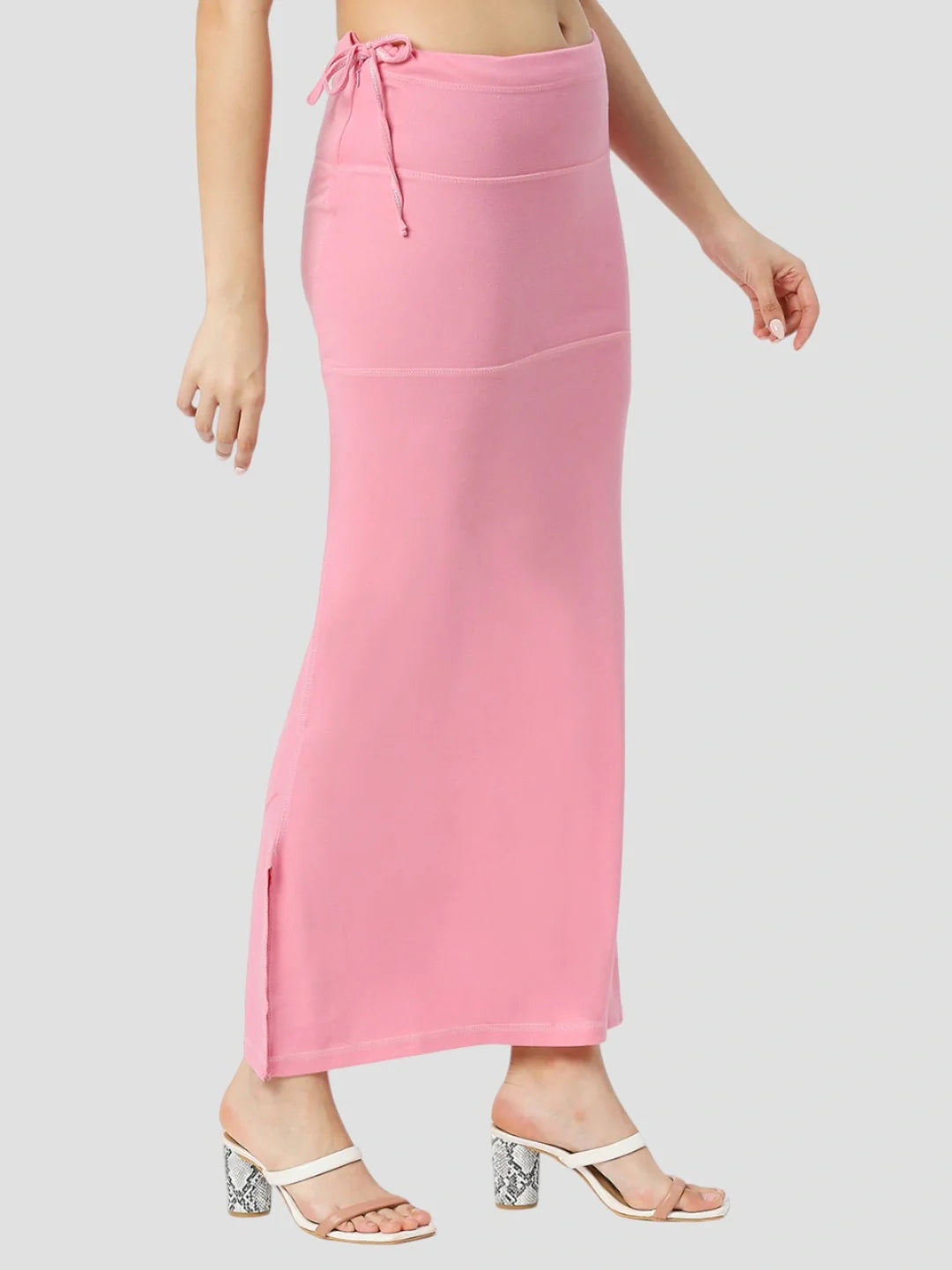 Baby Pink Cotton Stretchable Spandex Shapewear