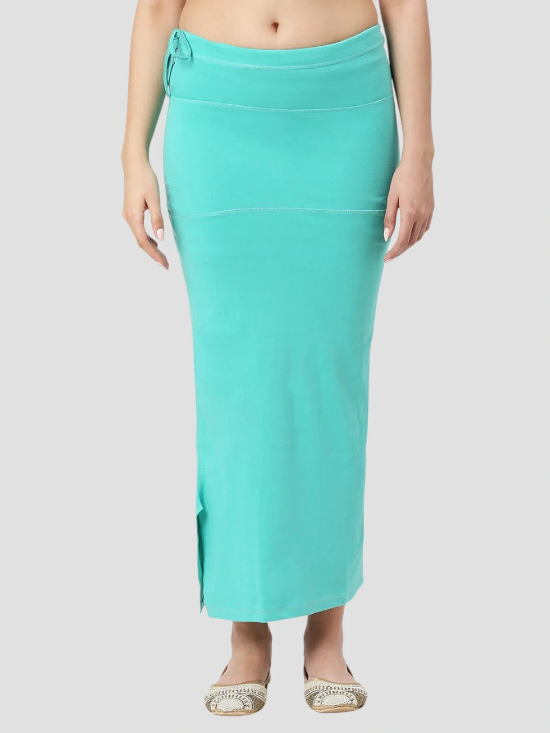 Dark Green Cotton Lycra Shapewear