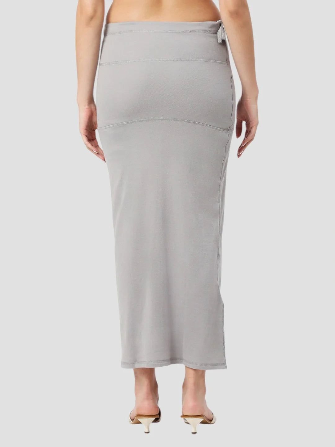 Light Grey Cotton Stretchable Spandex Shapewear