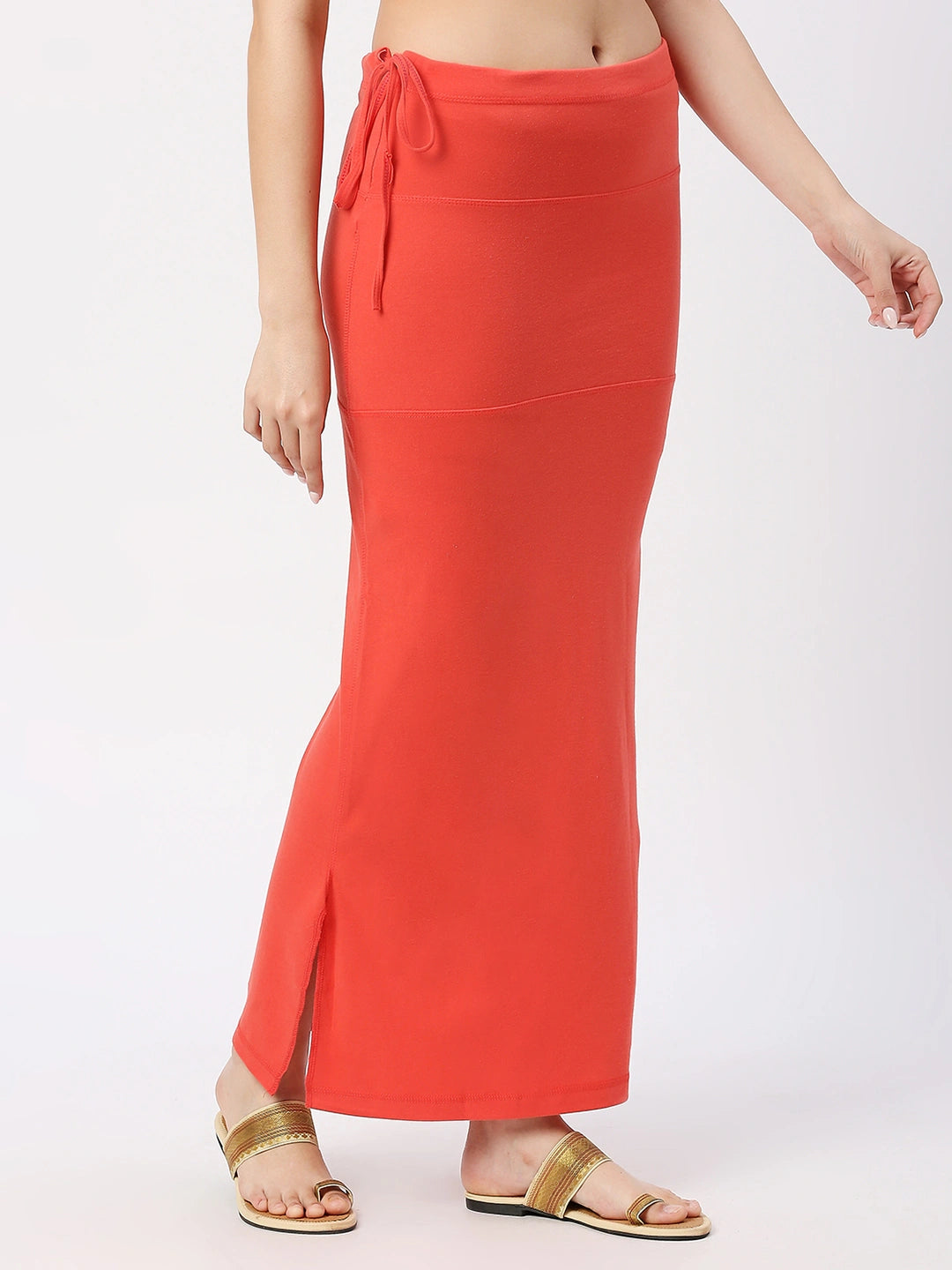 Coral Cotton Lycra Shapewear