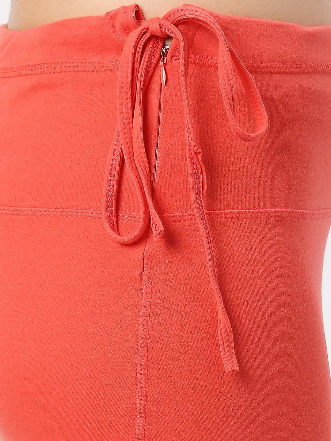 Coral Cotton Lycra Shapewear