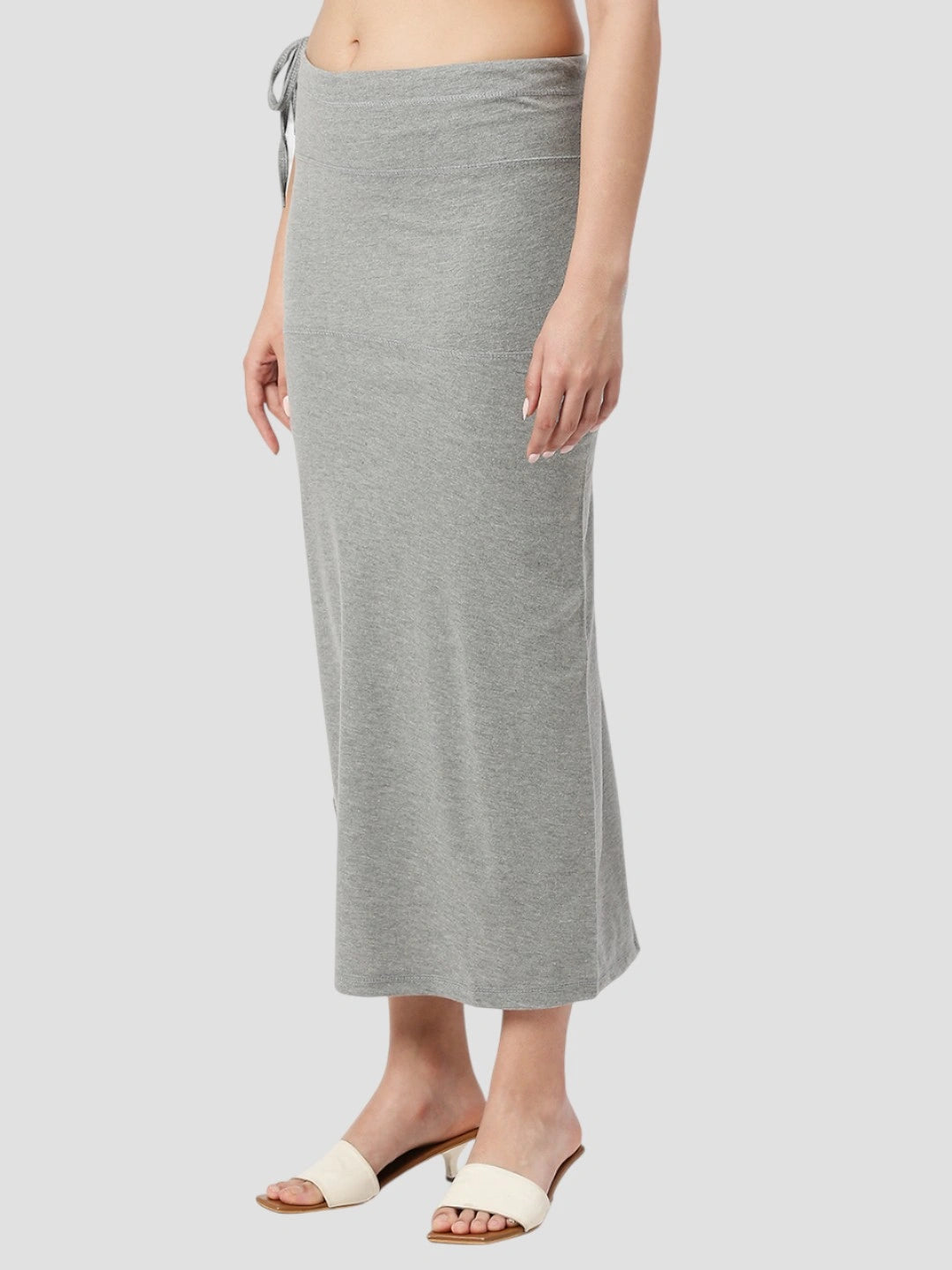 Grey Cotton Lycra Shapewear