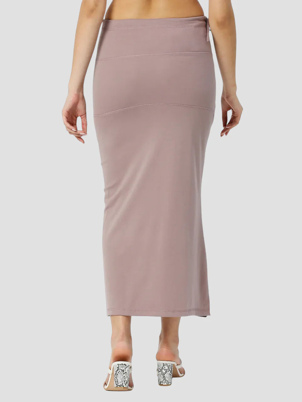 Puce Purple Cotton Lycra Shapewear