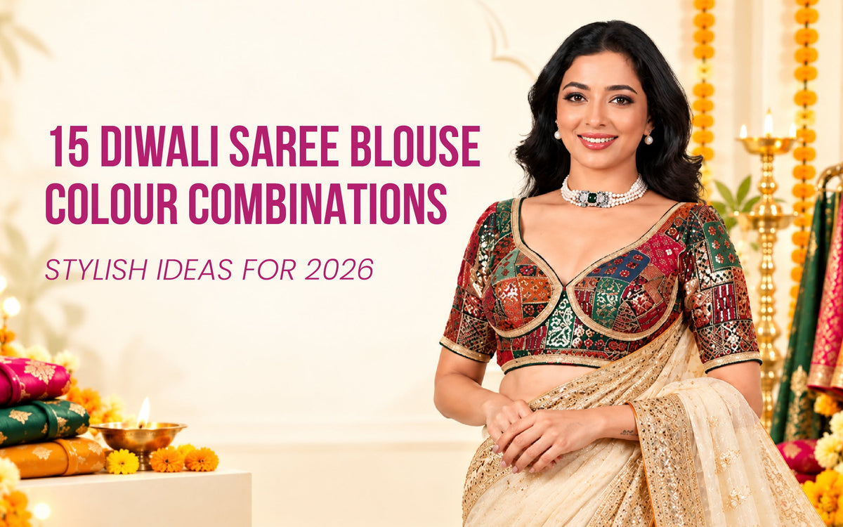 Diwali Saree Blouse Colour Combinations: 15 Stylish Ideas for 2026