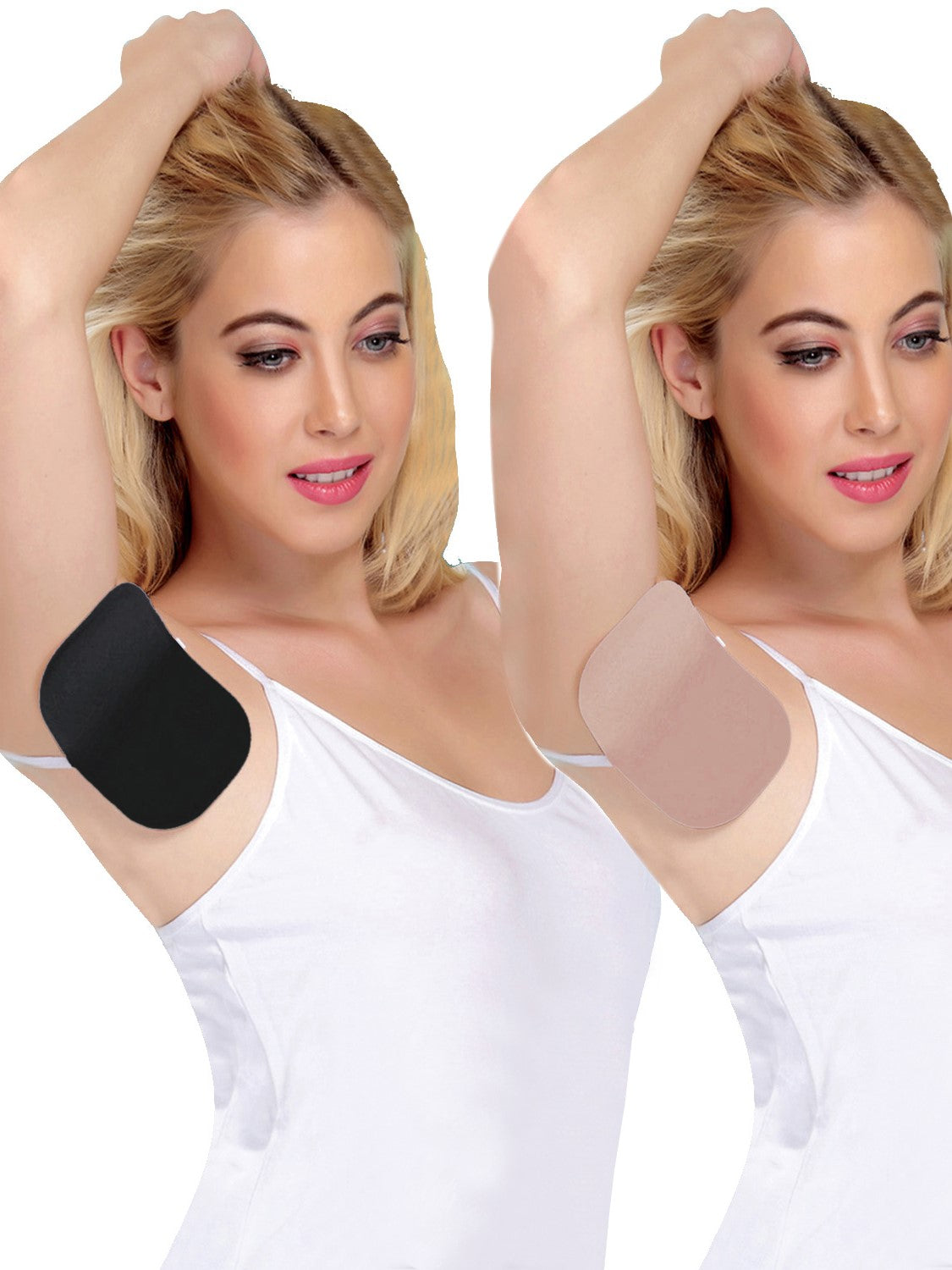 Black Beige Underarm Sweat Pads