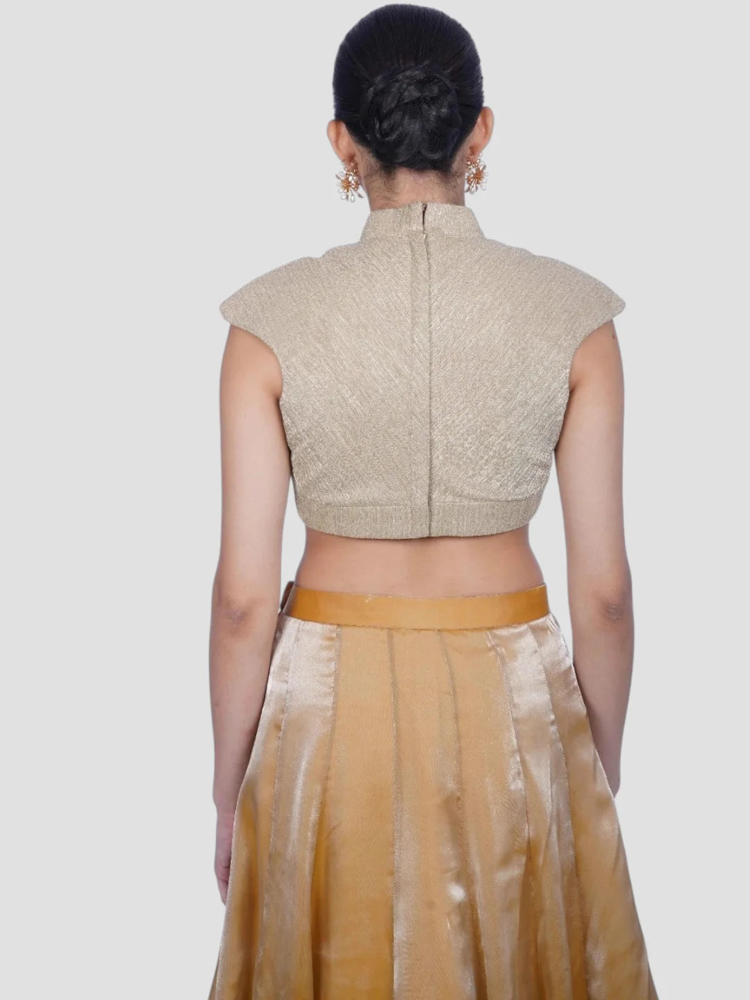 All Gold Crush Amazing Alia Saree Blouse