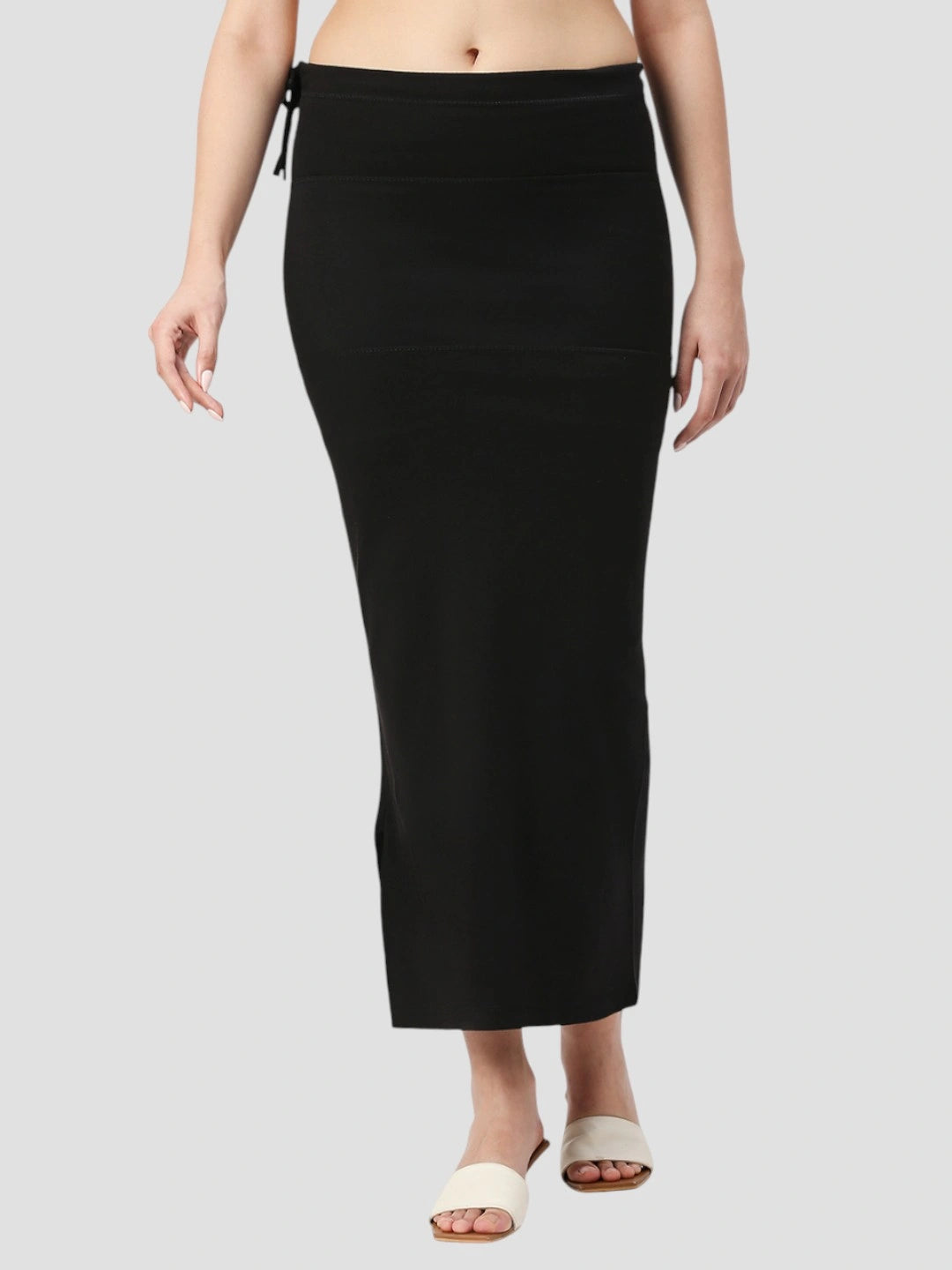 Black Cotton Lycra Shapewear