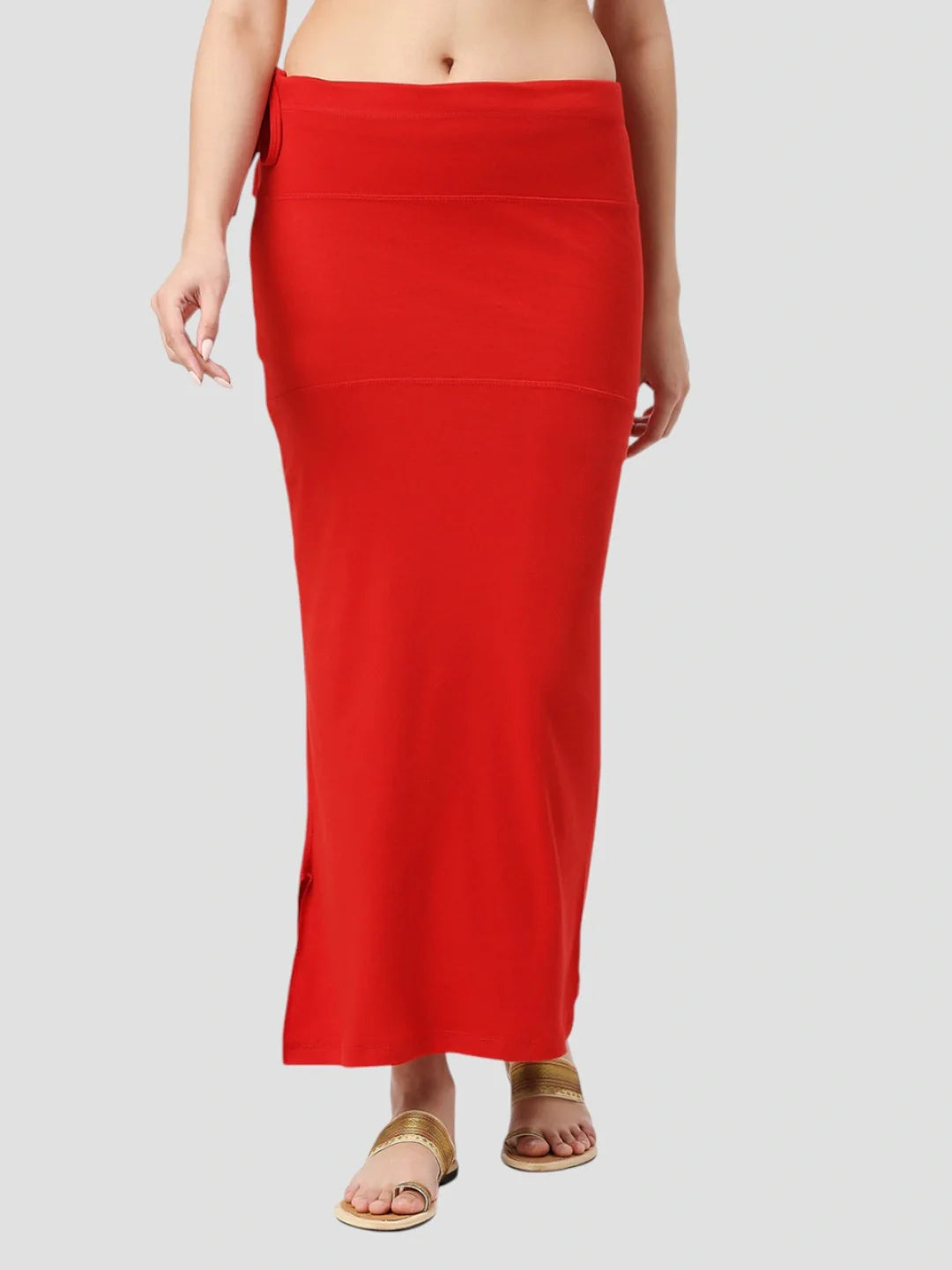 Red Cotton Stretchable Spandex Shapewear