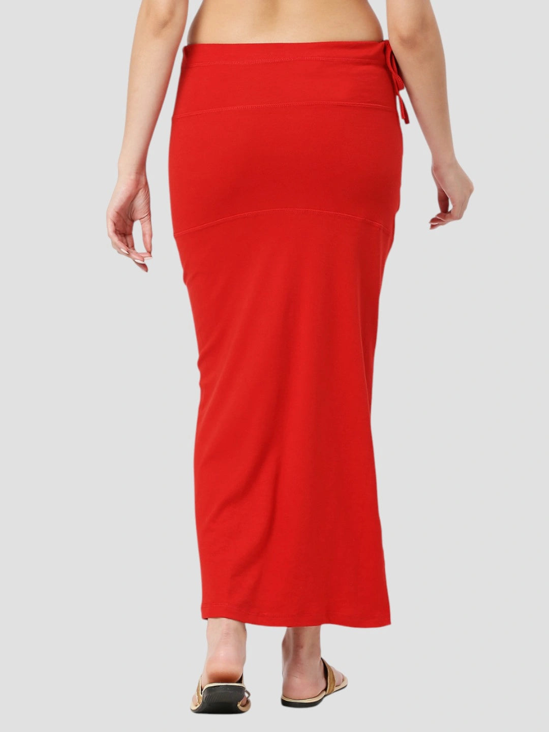 Red Cotton Lycra Shapewear