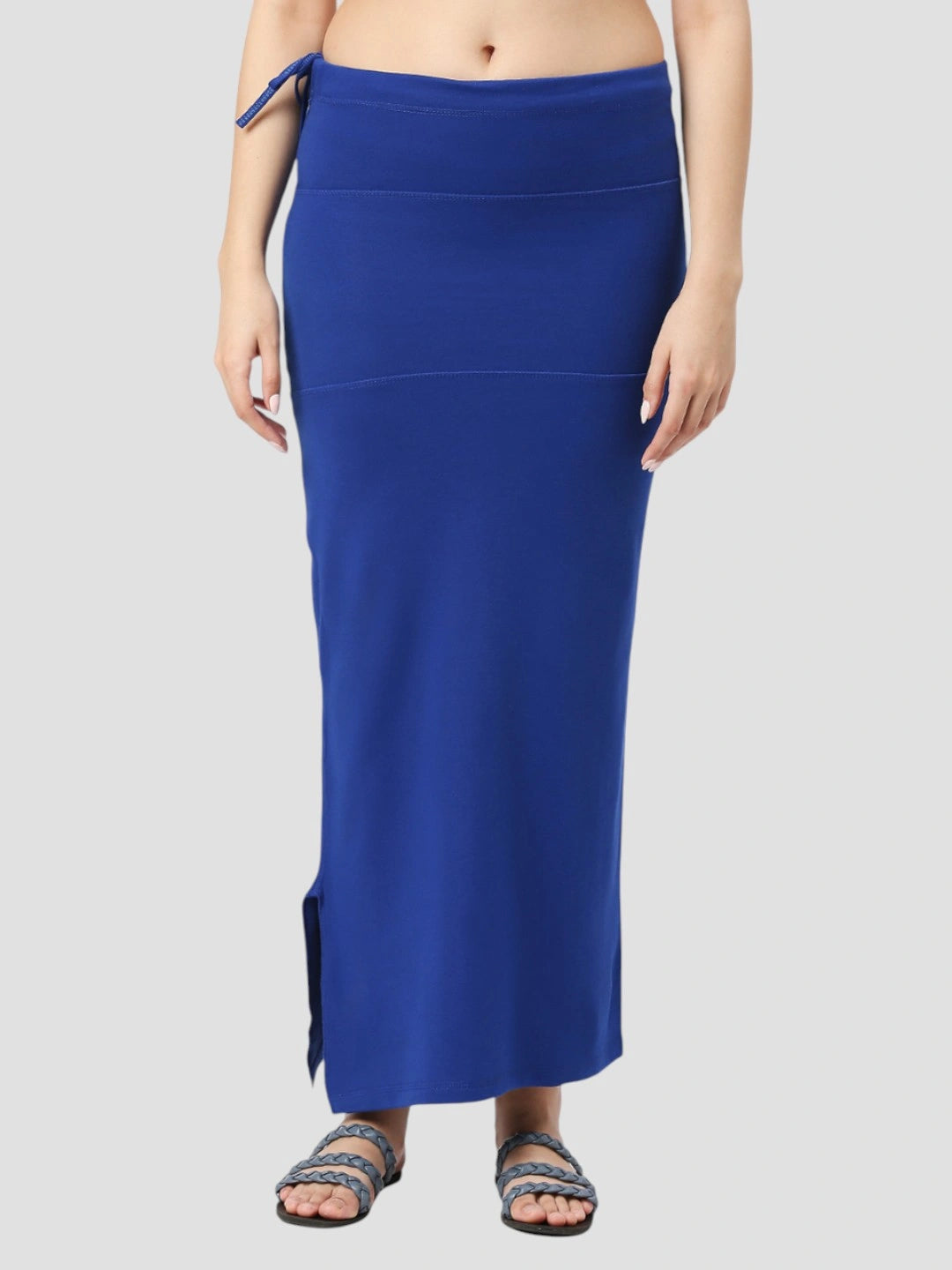 Royal Blue Cotton Lycra Shapewear