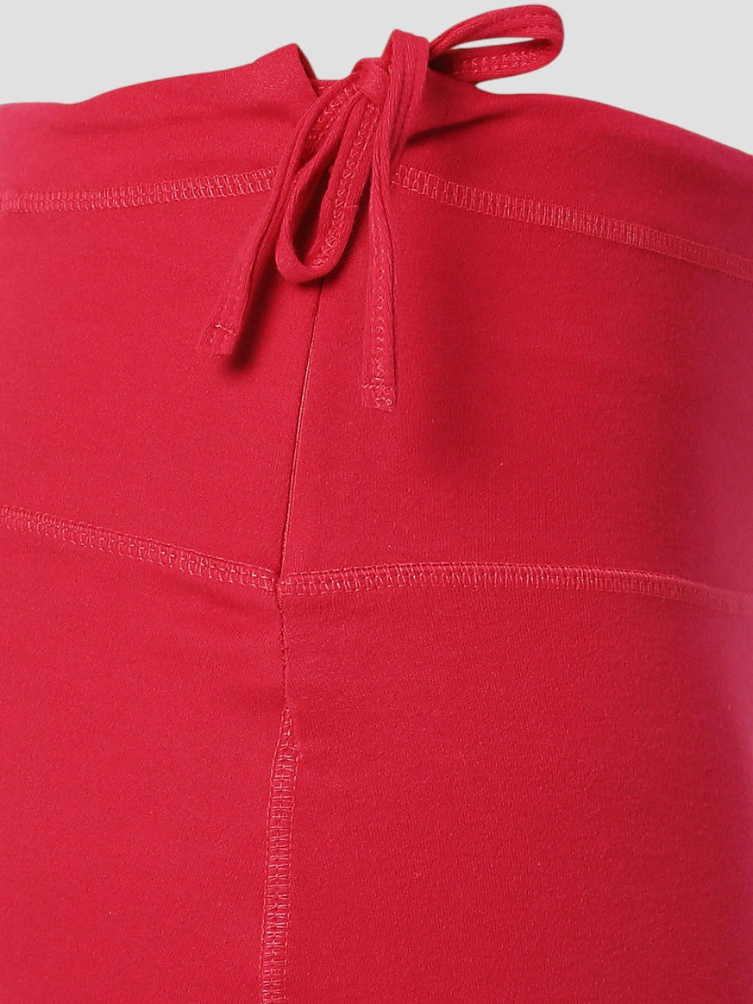 Poppy Red Cotton Lycra Shapewear