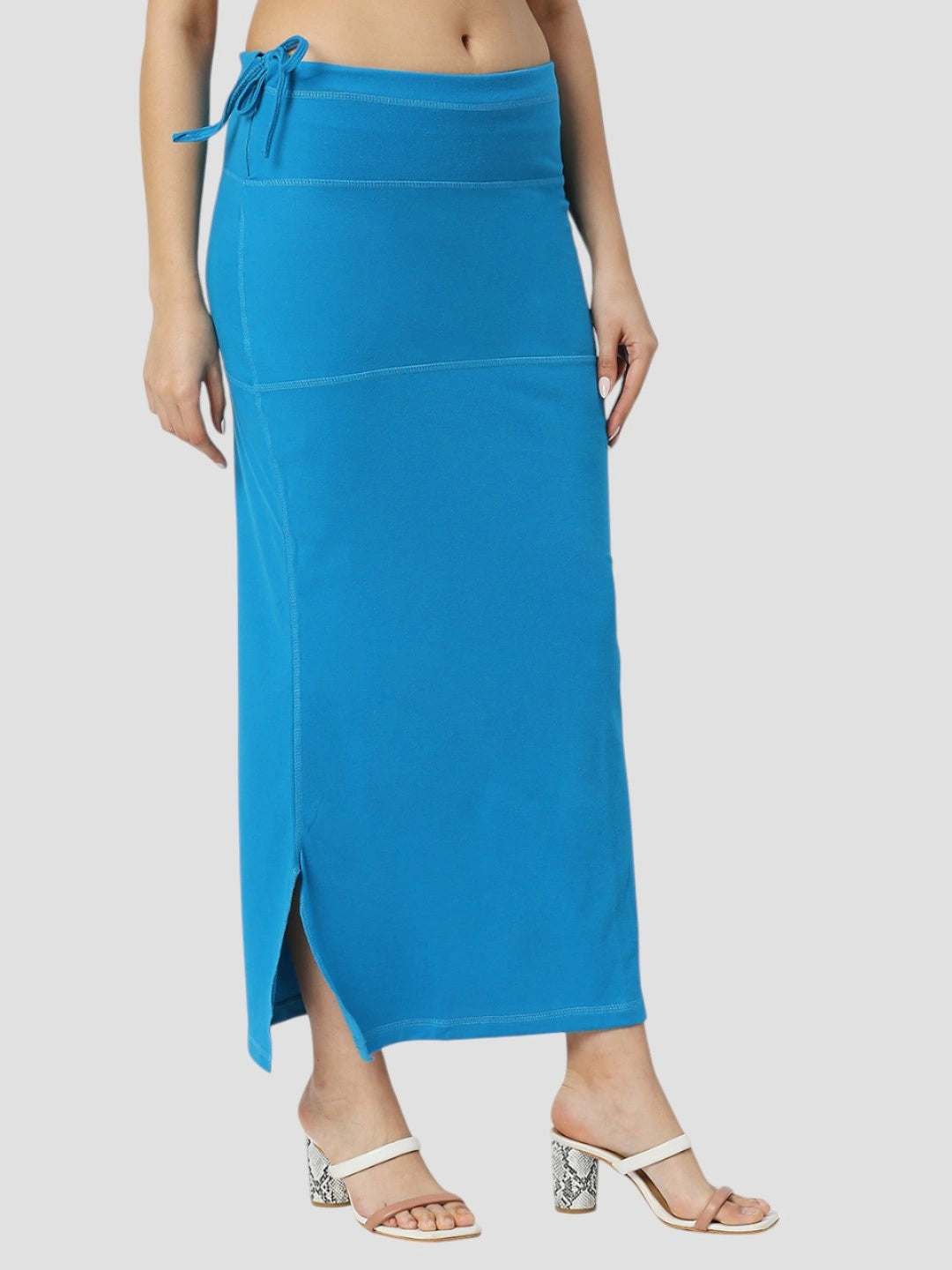 Cobalt Blue Cotton Lycra Shapewear