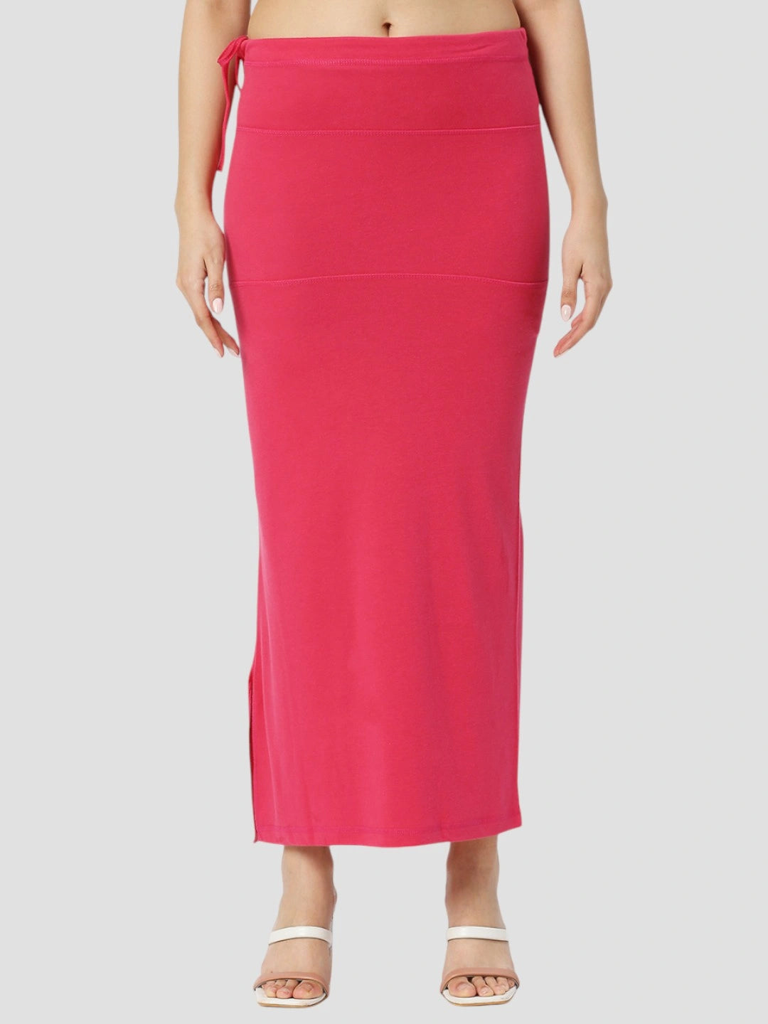 Pink Cotton Lycra Shapewear