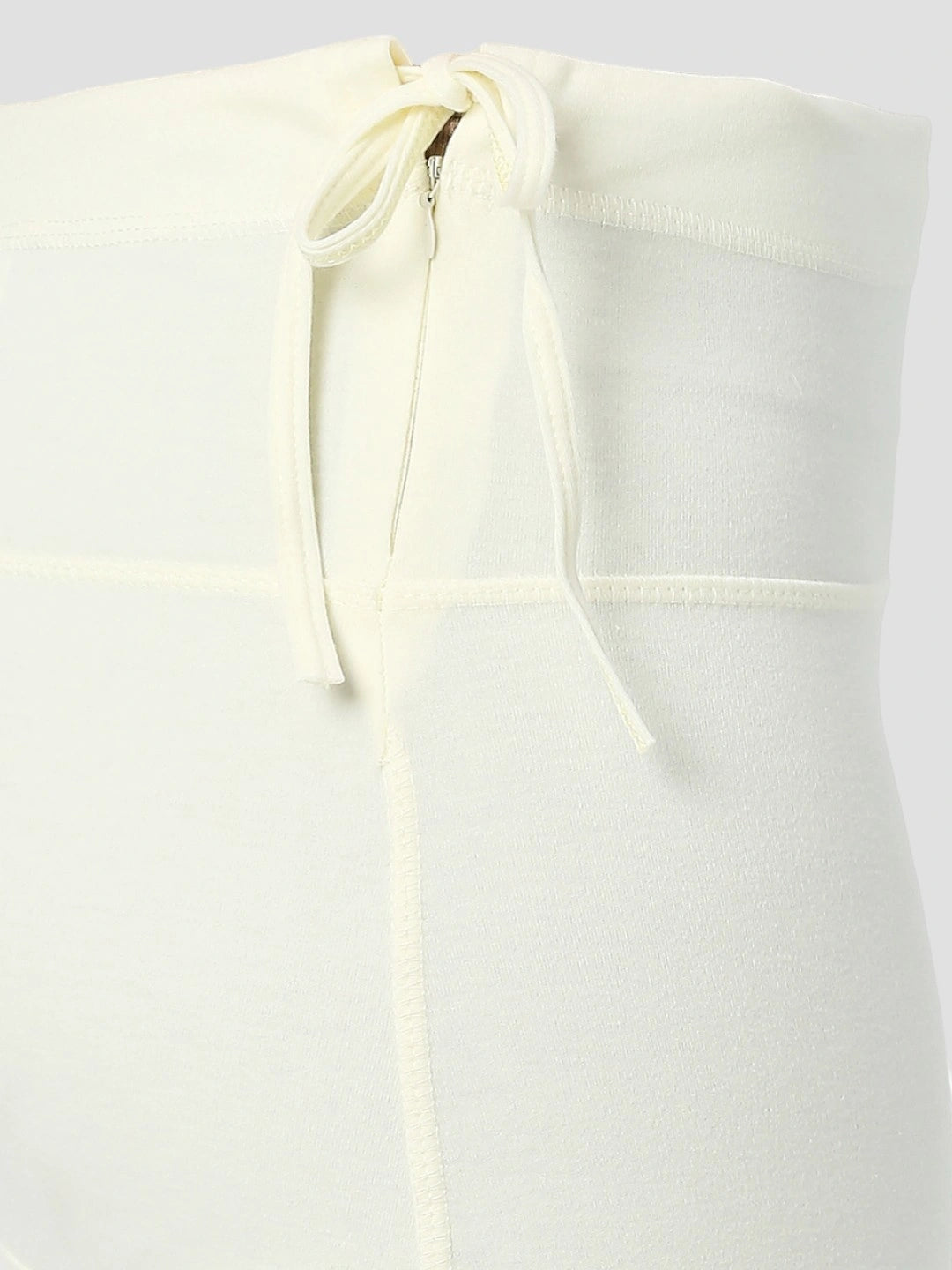 Offwhite Cotton Lycra Shapewear
