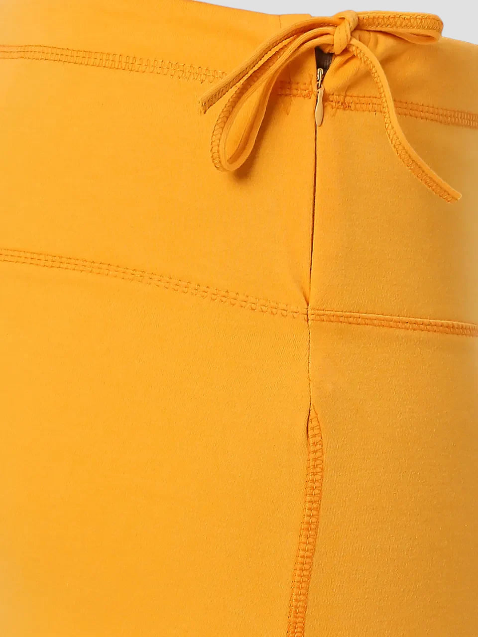 Marigold Yellow Cotton Lycra Shapewear