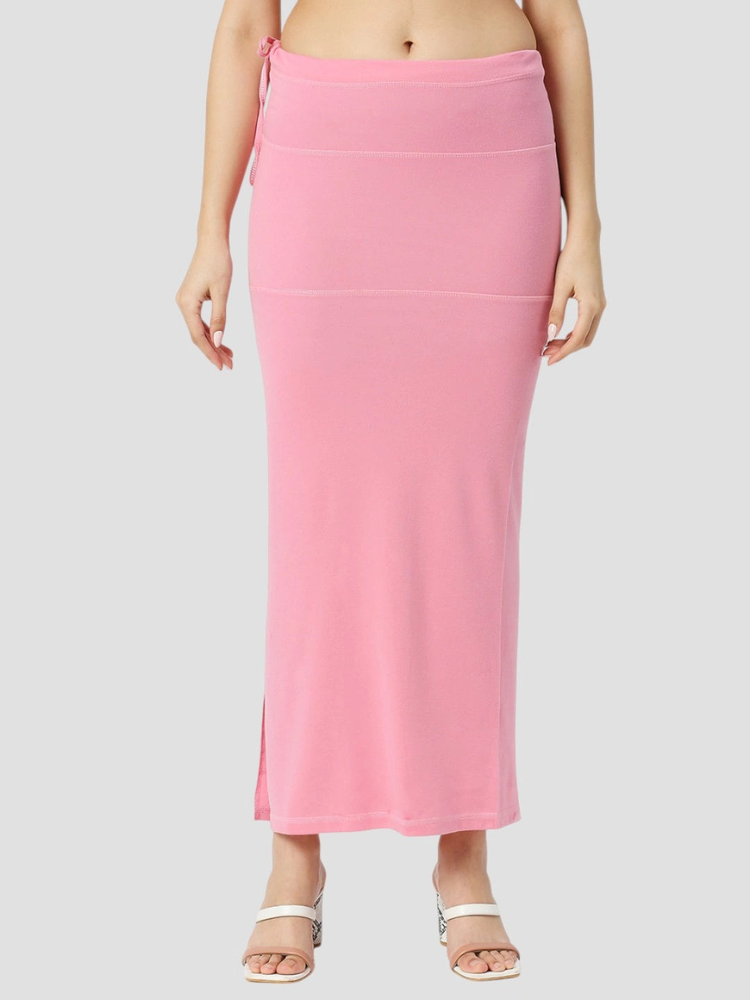 Baby Pink Cotton Lycra Shapewear