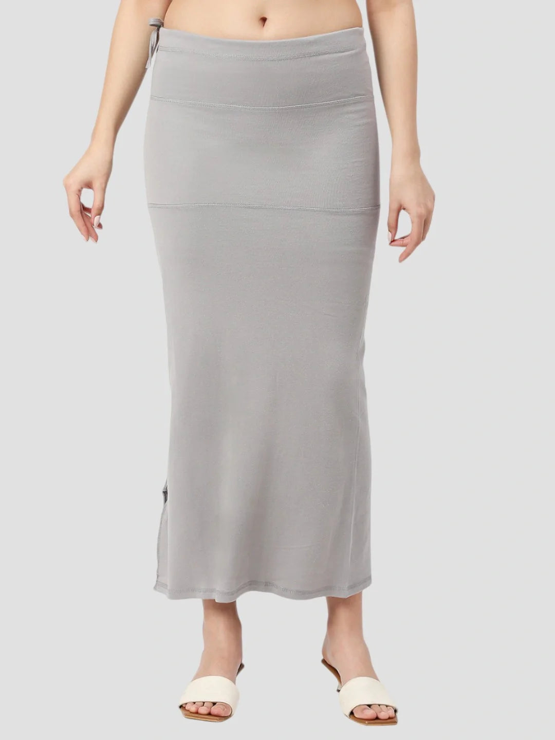 Light Grey Cotton Stretchable Spandex Shapewear