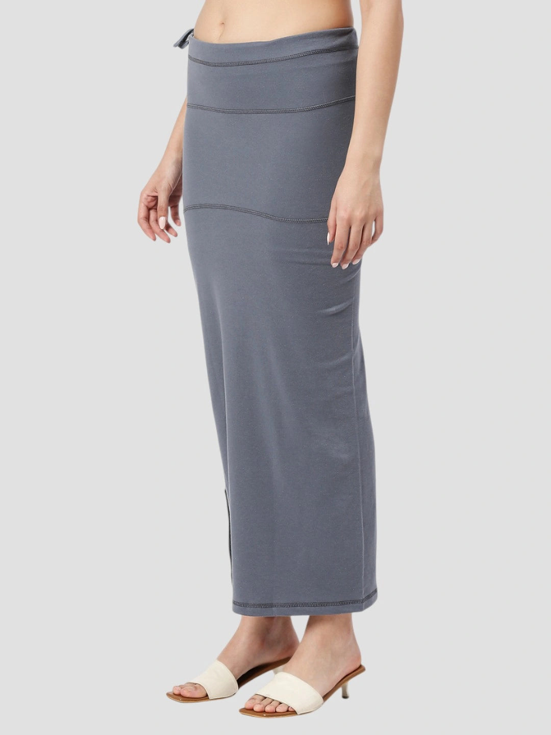 Charcoal Grey Cotton Lycra Shapewear