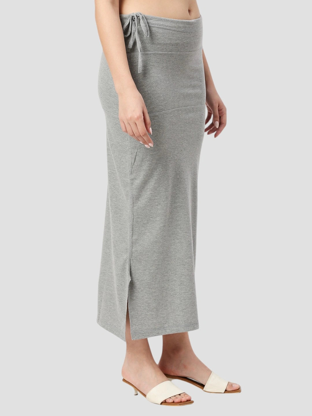 Grey Cotton Lycra Shapewear