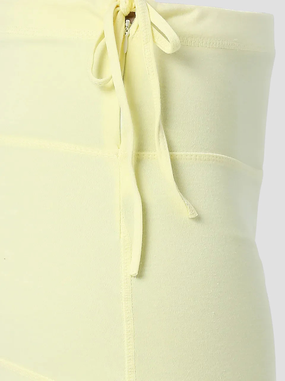 Light Yellow Cotton Lycra Shapewear