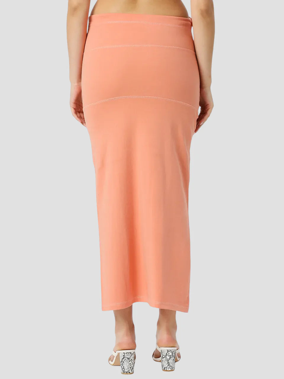 Peach Cotton Lycra Shapewear