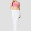 White Cotton Lycra Shapewear