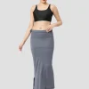 Charcoal Grey Cotton Lycra Shapewear